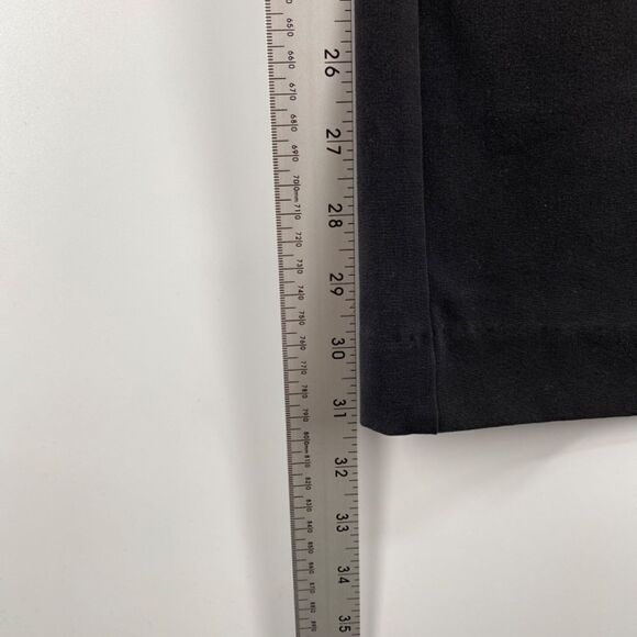 🎁5/$25 George Pants Women Maternity Small Pull-on Front Pockets Black Wide Leg - Picture 7 of 12